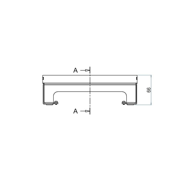 Produktbild UBD 215 203  -  Unterflur-Bodendose UBD 210 small inkl. belegtem Deckel aus Chromstahl, geschlossen, und 2 Bürste